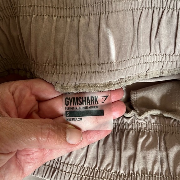 Gymshark Revival Jogger Pullon Drawstring Light Pink Tan Sweatpants  Womens S - Picture 3 of 16